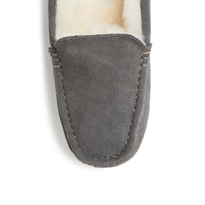 Women's Fireside by Dearfoams Mel Genuine Shearling Moccasin | Dearfoams