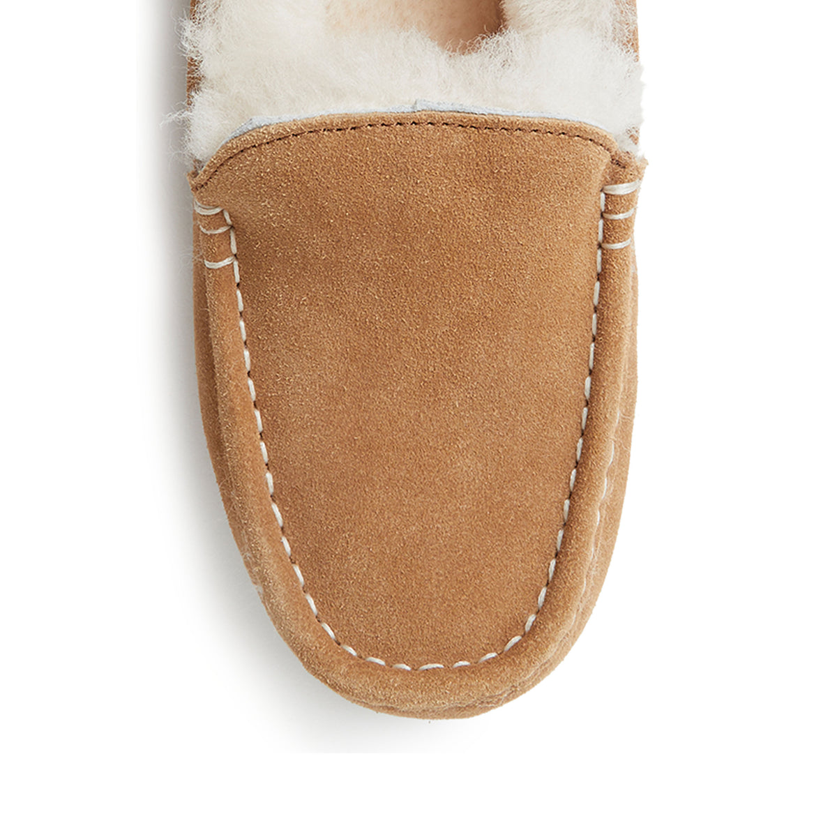 Women's Fireside by Dearfoams Mel Genuine Shearling Moccasin | Dearfoams