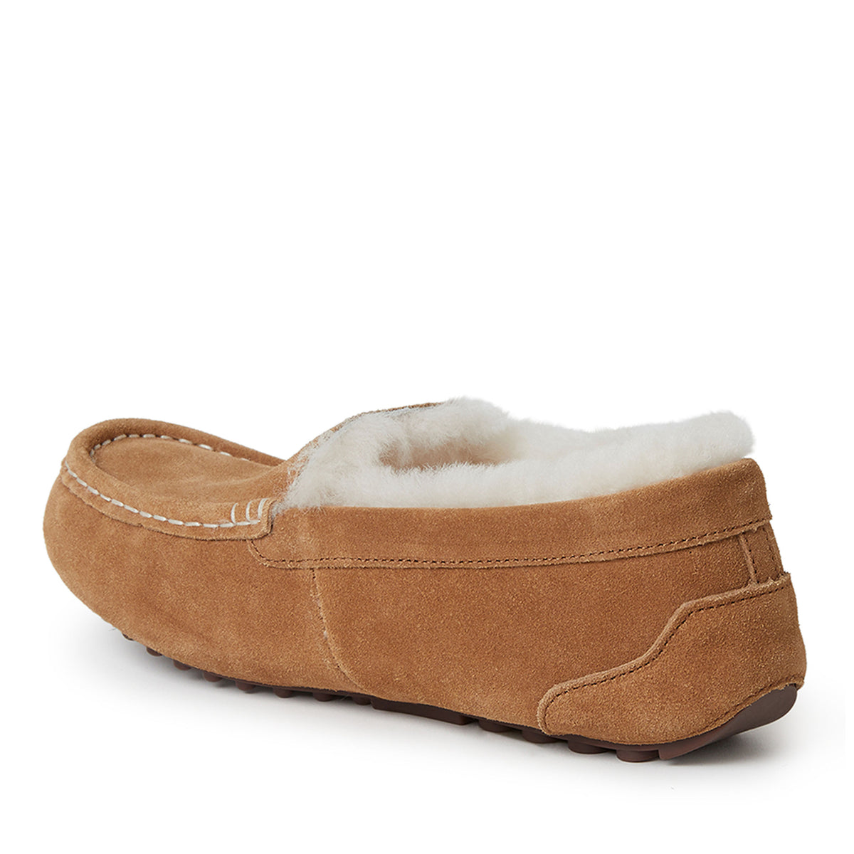 Women's Fireside by Dearfoams Mel Genuine Shearling Moccasin | Dearfoams