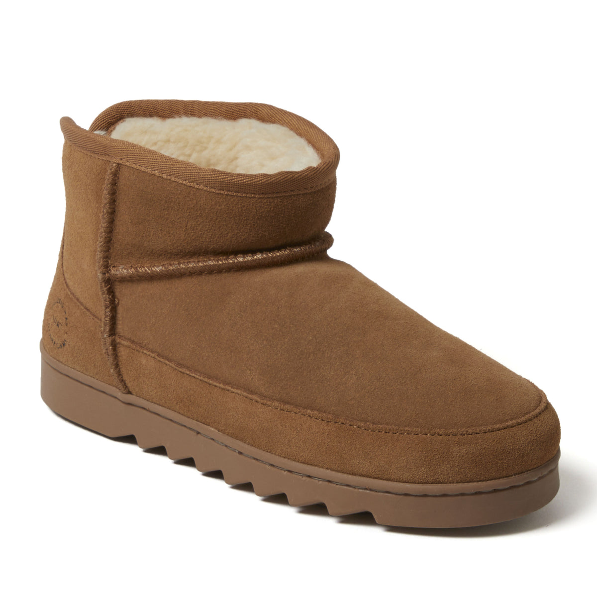 Women's Gretchen Genuine Suede Mini Bootie | Dearfoams