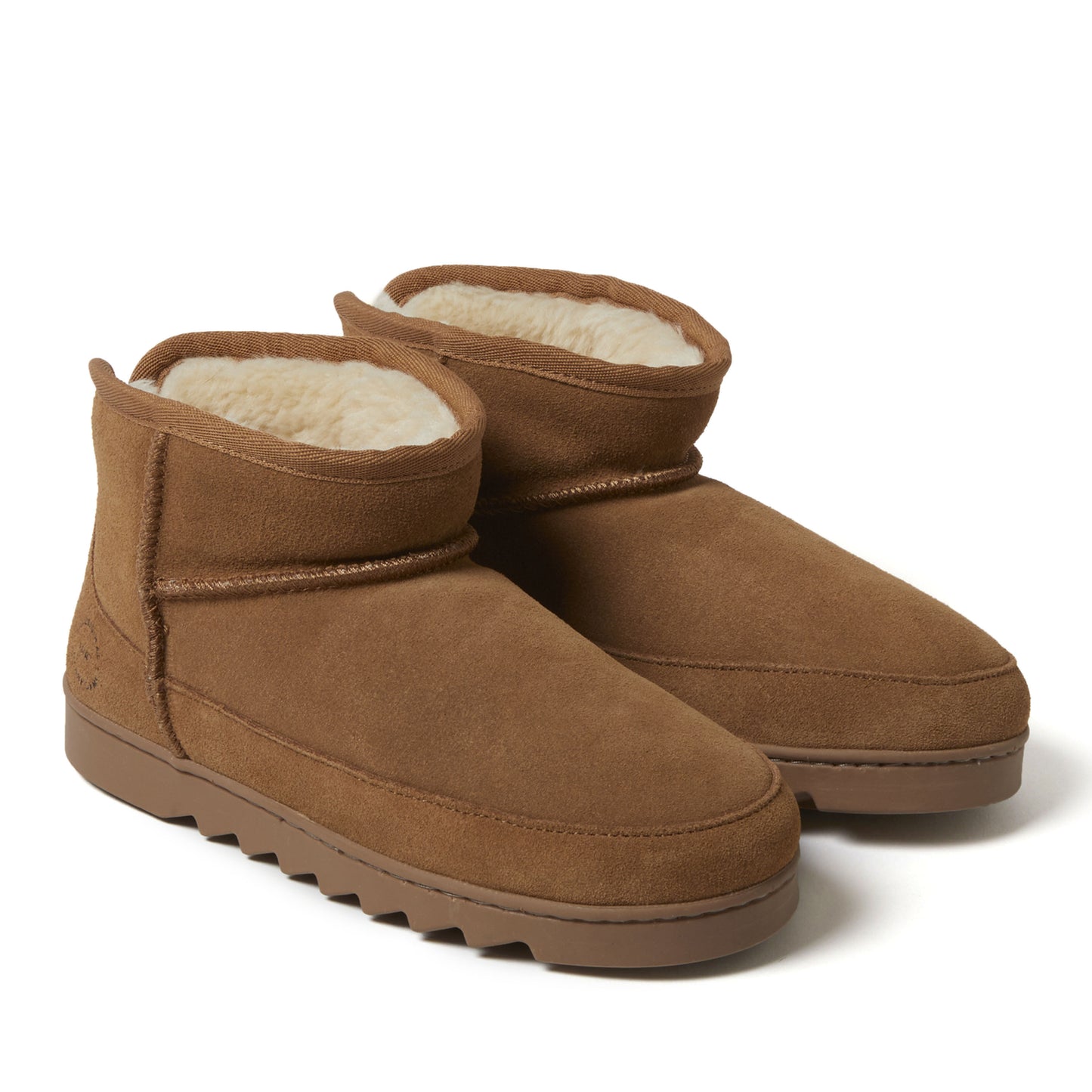 Women's Gretchen Genuine Suede Mini Bootie | Dearfoams