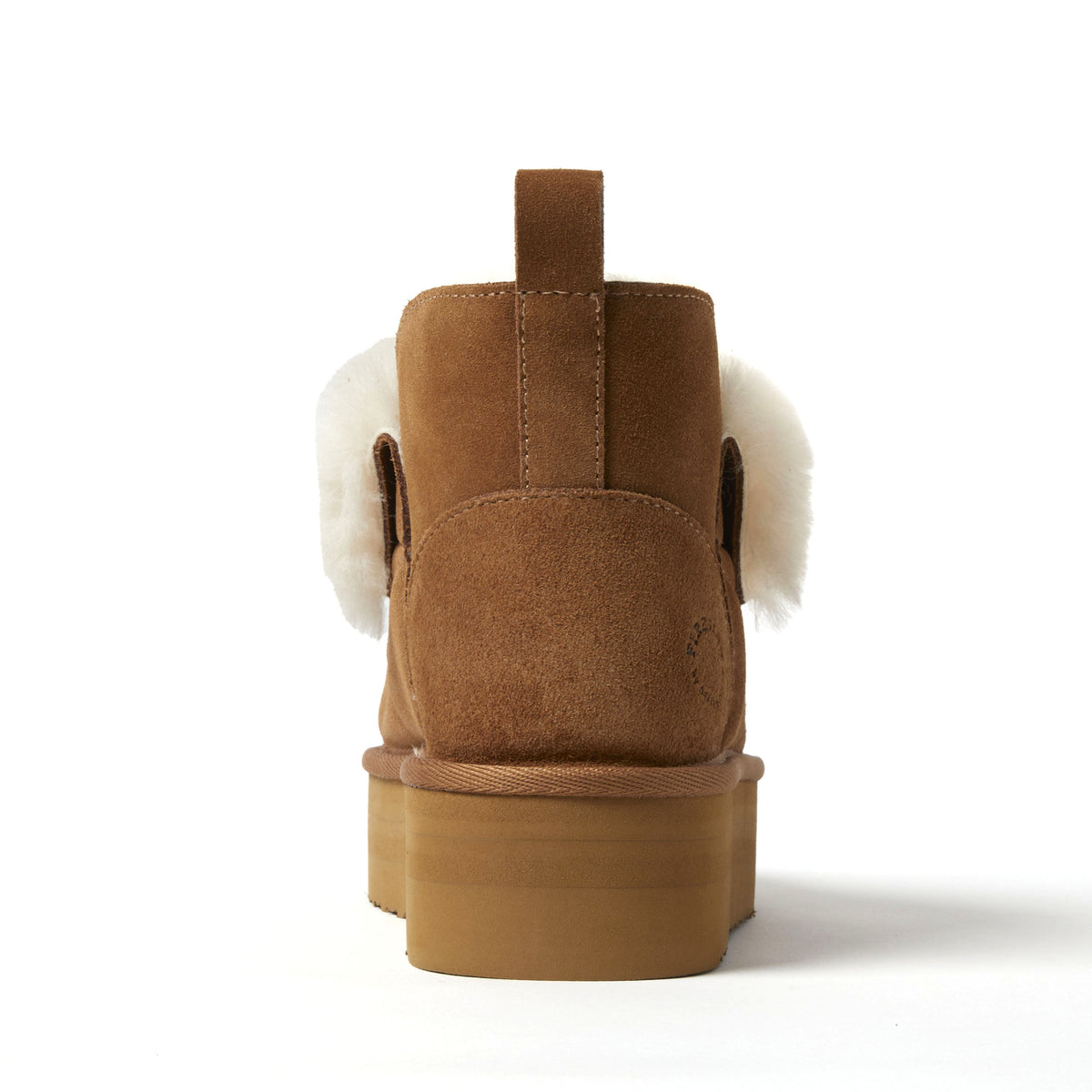 Women's Bayswater Genuine Shearling Quilted Platform Bootie | Dearfoams