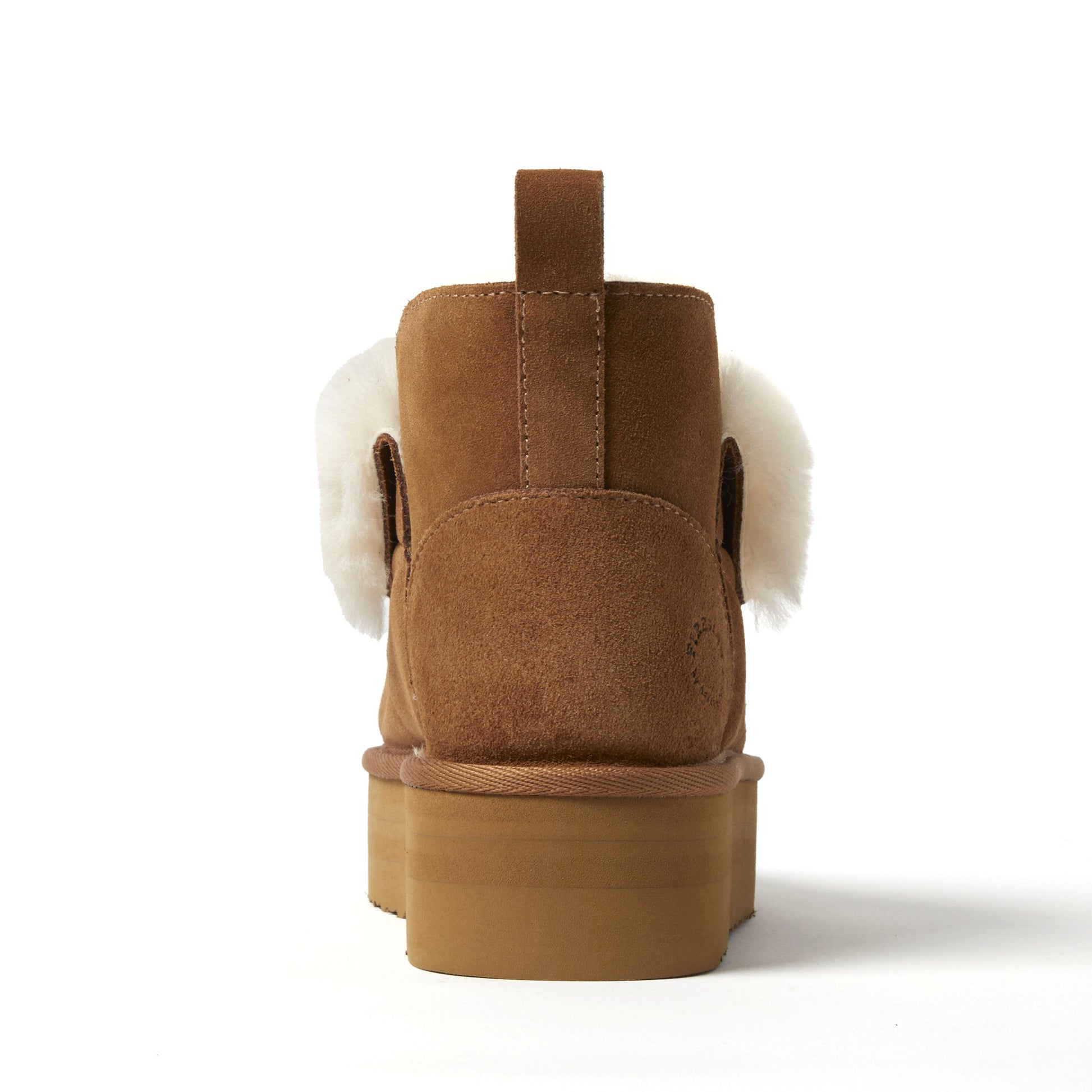 Women's Bayswater Genuine Shearling Quilted Platform Bootie | Dearfoams
