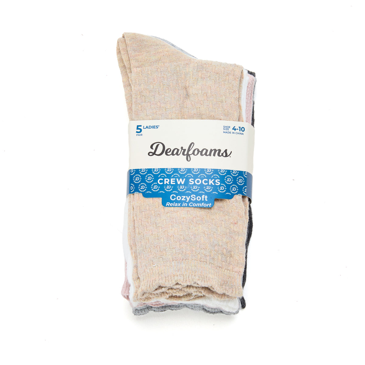 Women's Crew Socks 5 Pack | Dearfoams