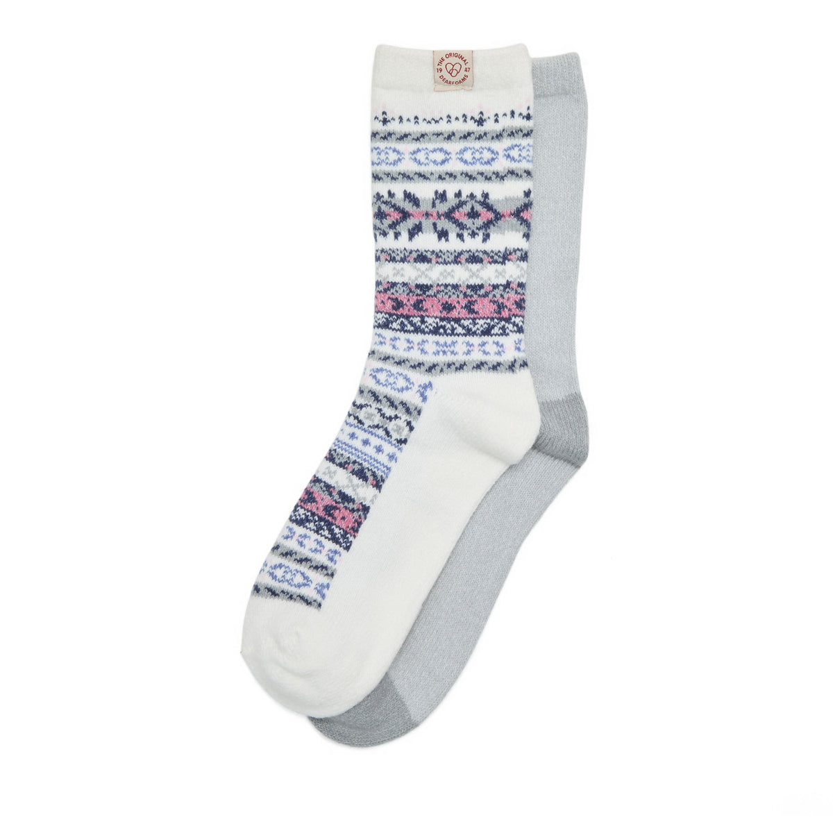 Ladies Fairaisle Crew Socks | Dearfoams
