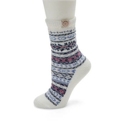 Ladies Fairaisle Crew Socks | Dearfoams