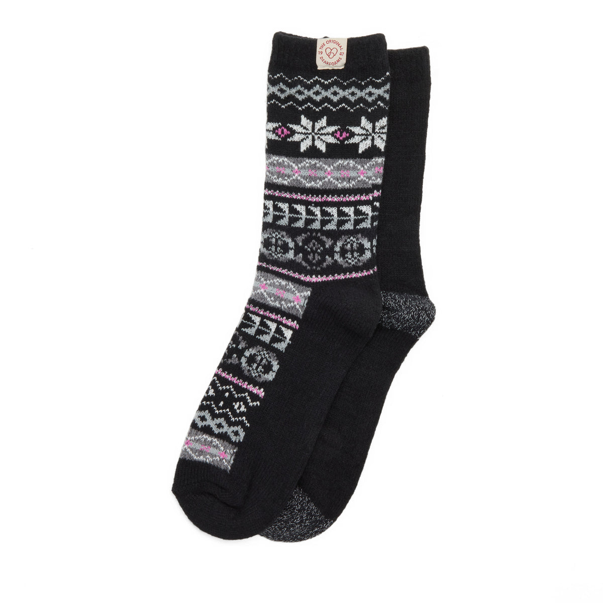 Ladies Fairaisle Crew Socks | Dearfoams