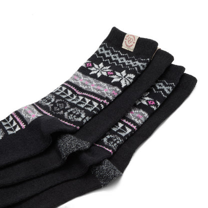 Ladies Fairaisle Crew Socks | Dearfoams