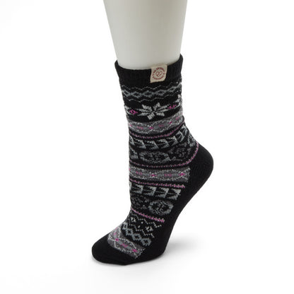 Ladies Fairaisle Crew Socks | Dearfoams