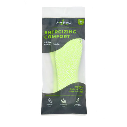 Womens Energy Return Footbed Removable Insole | Dearfoams