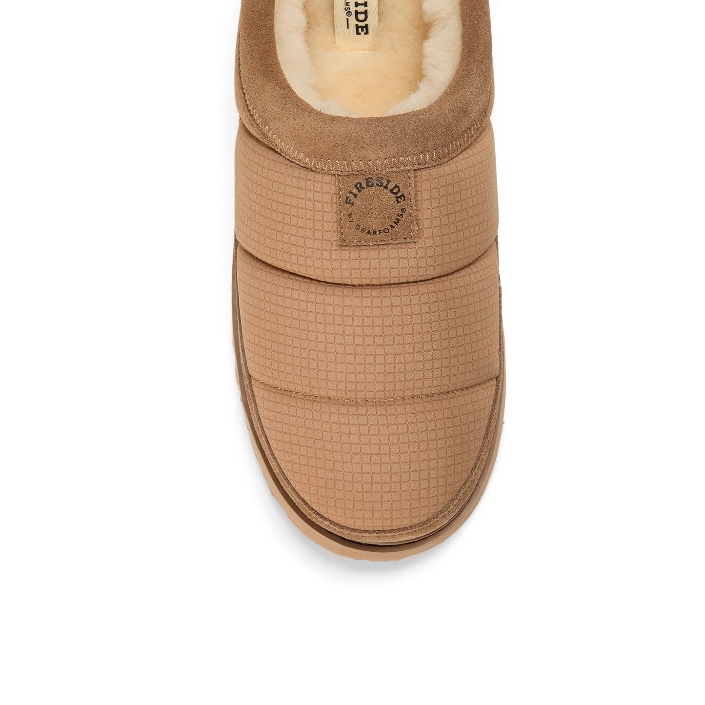 Men's Fireside by Dearfoams Grafton Sport Nylon Puff Clog - Water Repellent | Dearfoams