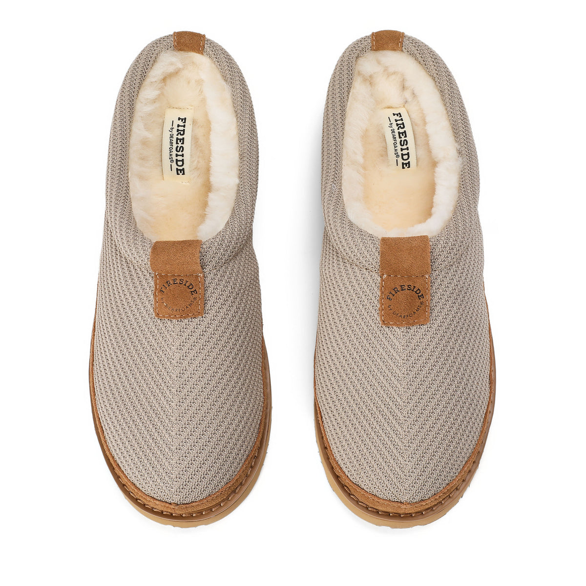 Men's Fireside by Dearfoams Grafton AllDay Knit Clog - Water Repellent | Dearfoams