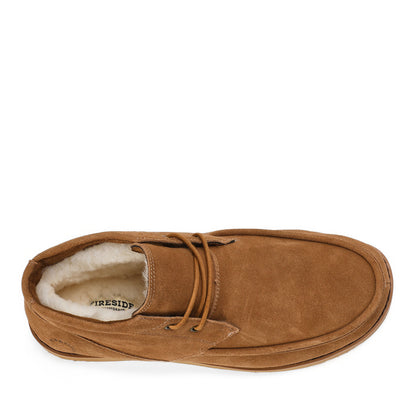 Men's Fireside by Dearfoams Craft Stitch Chukka Boot - Water Resistant | Dearfoams