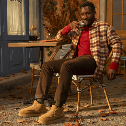 Men's Fireside by Dearfoams Craft Stitch Chukka Boot - Water Resistant | Dearfoams