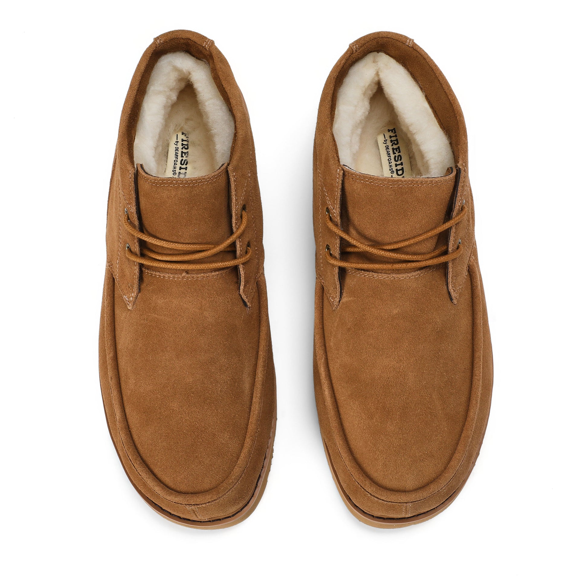 Men's Fireside by Dearfoams Craft Stitch Chukka Boot - Water Resistant | Dearfoams