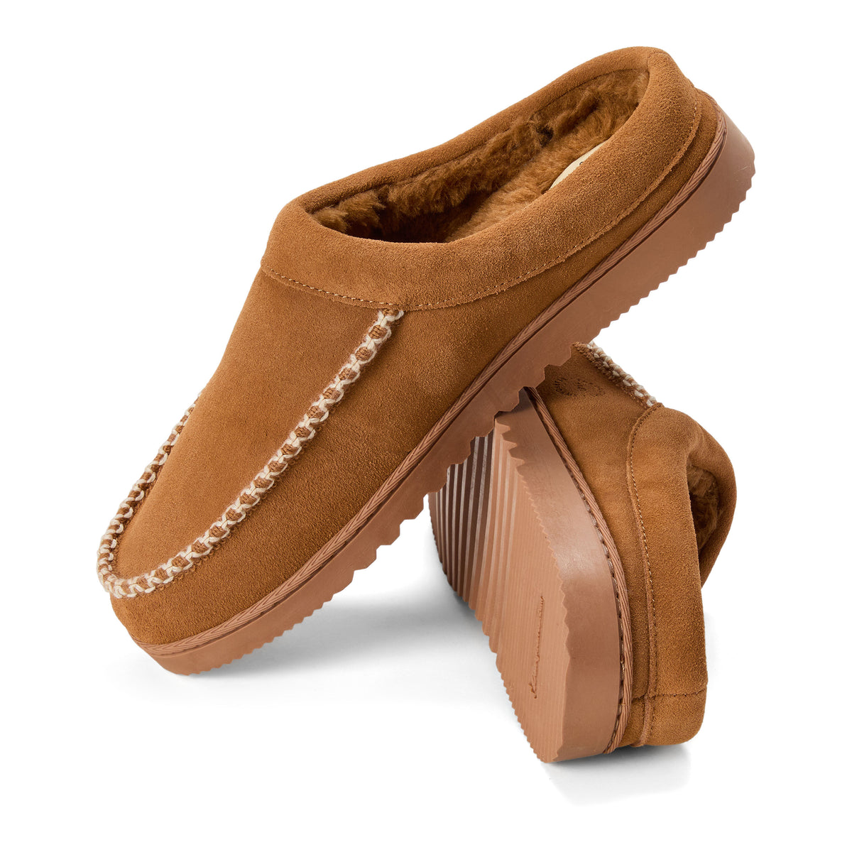 Men's Beckett Genuine Suede Clog | Dearfoams