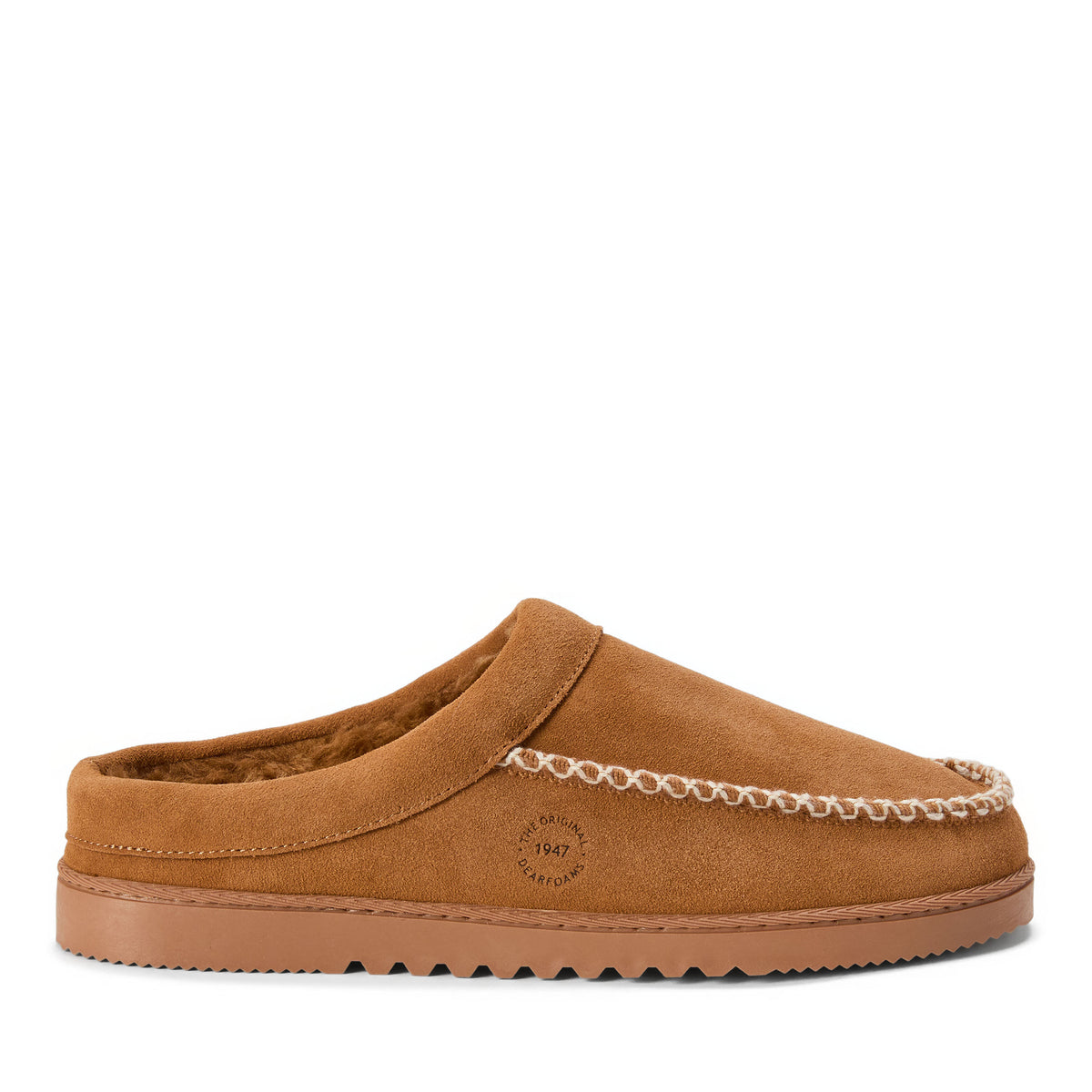 Men's Beckett Genuine Suede Clog | Dearfoams