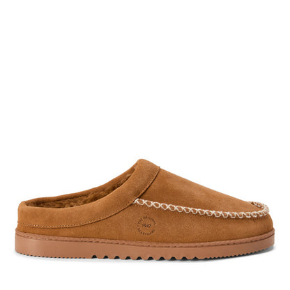 Men's Beckett Genuine Suede Clog | Dearfoams