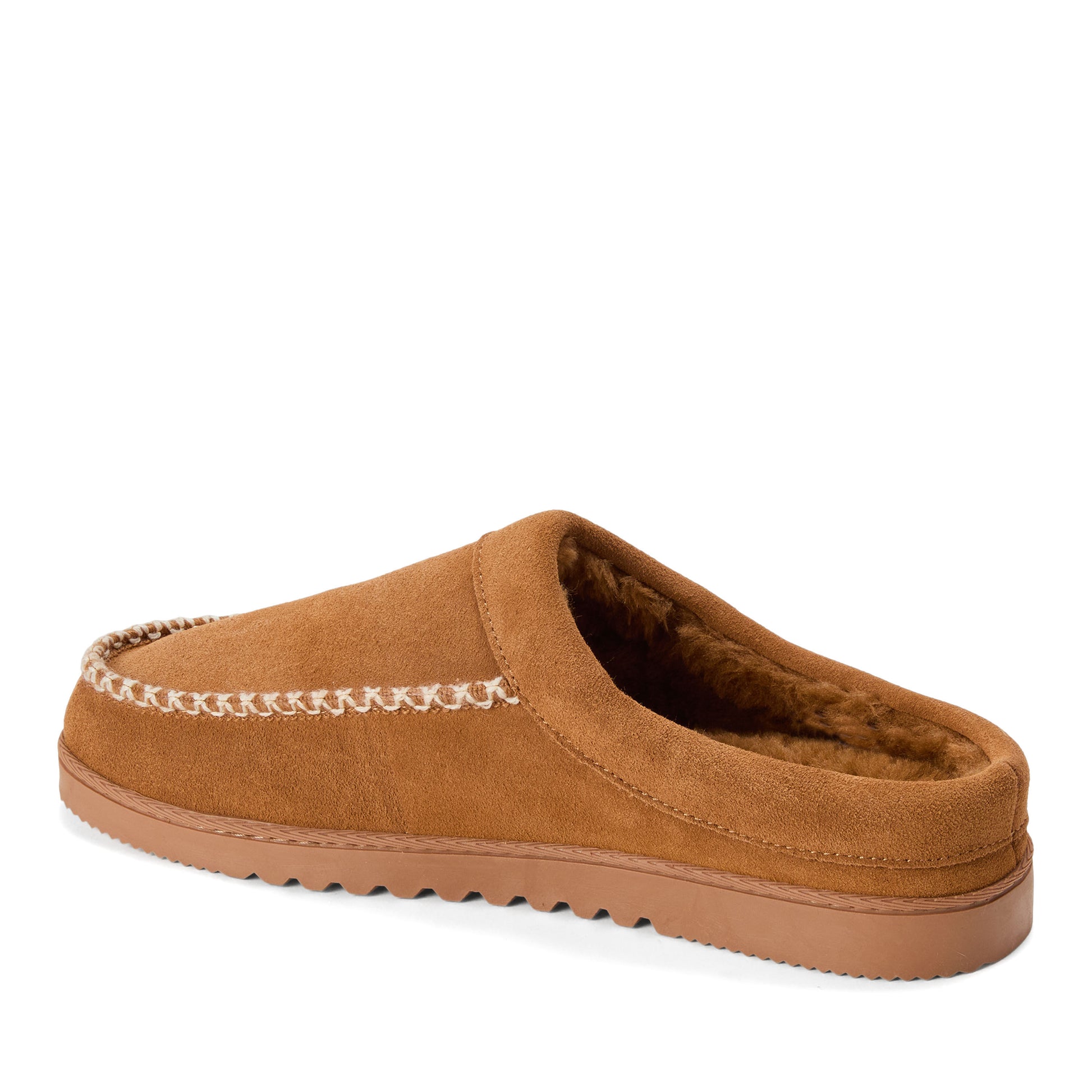 Men's Beckett Genuine Suede Clog | Dearfoams