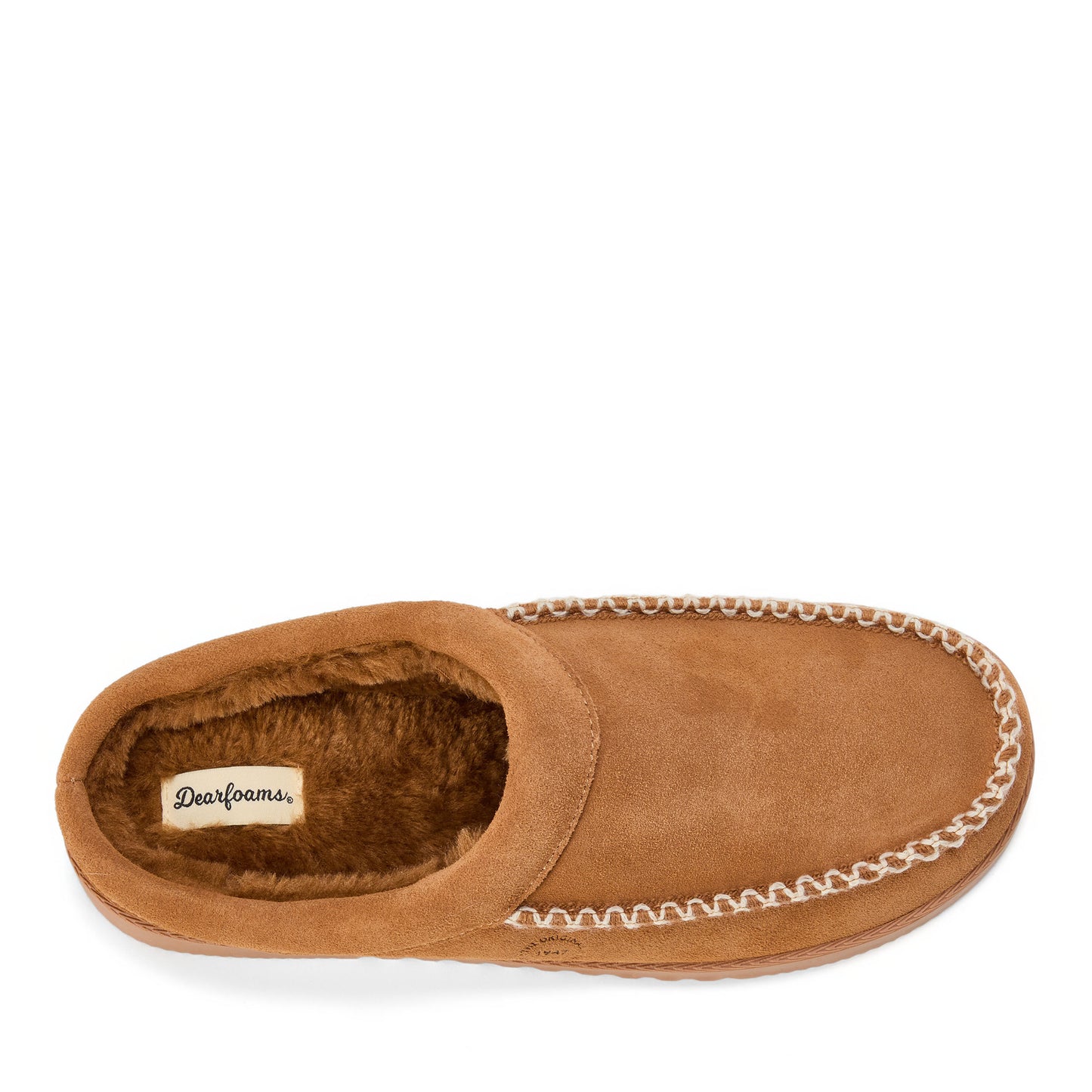 Men's Beckett Genuine Suede Clog | Dearfoams