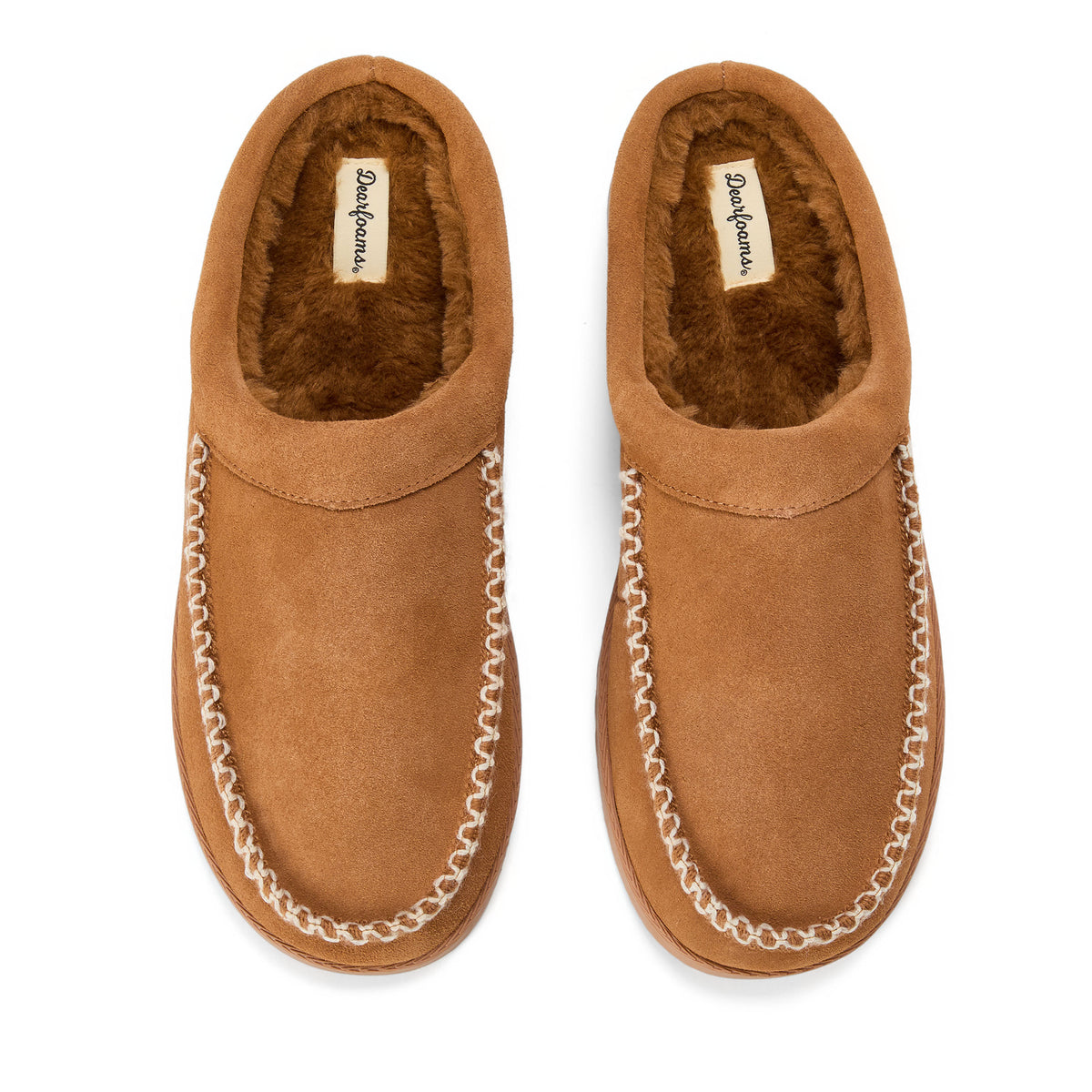 Men's Beckett Genuine Suede Clog | Dearfoams