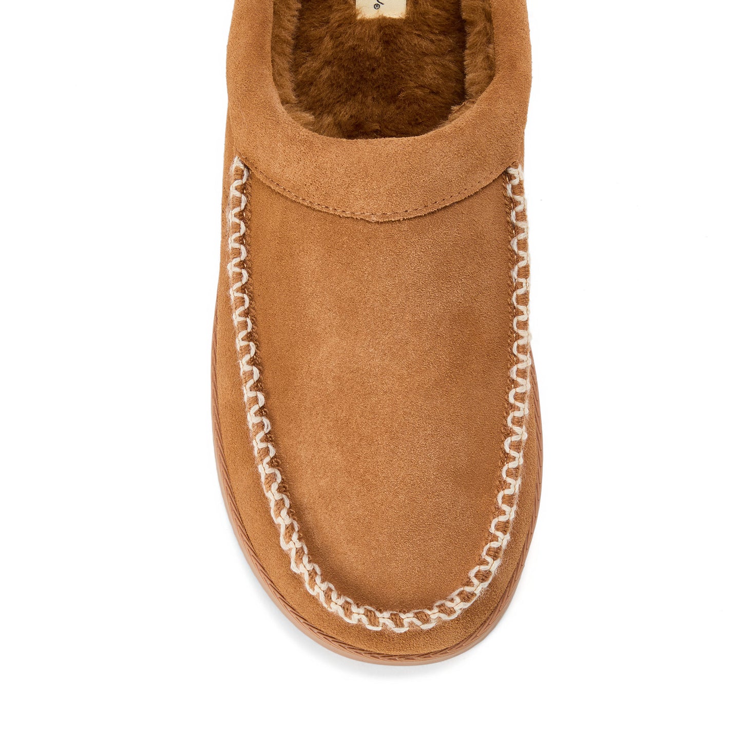Men's Beckett Genuine Suede Clog | Dearfoams