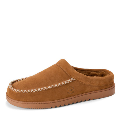 Men's Beckett Genuine Suede Clog | Dearfoams