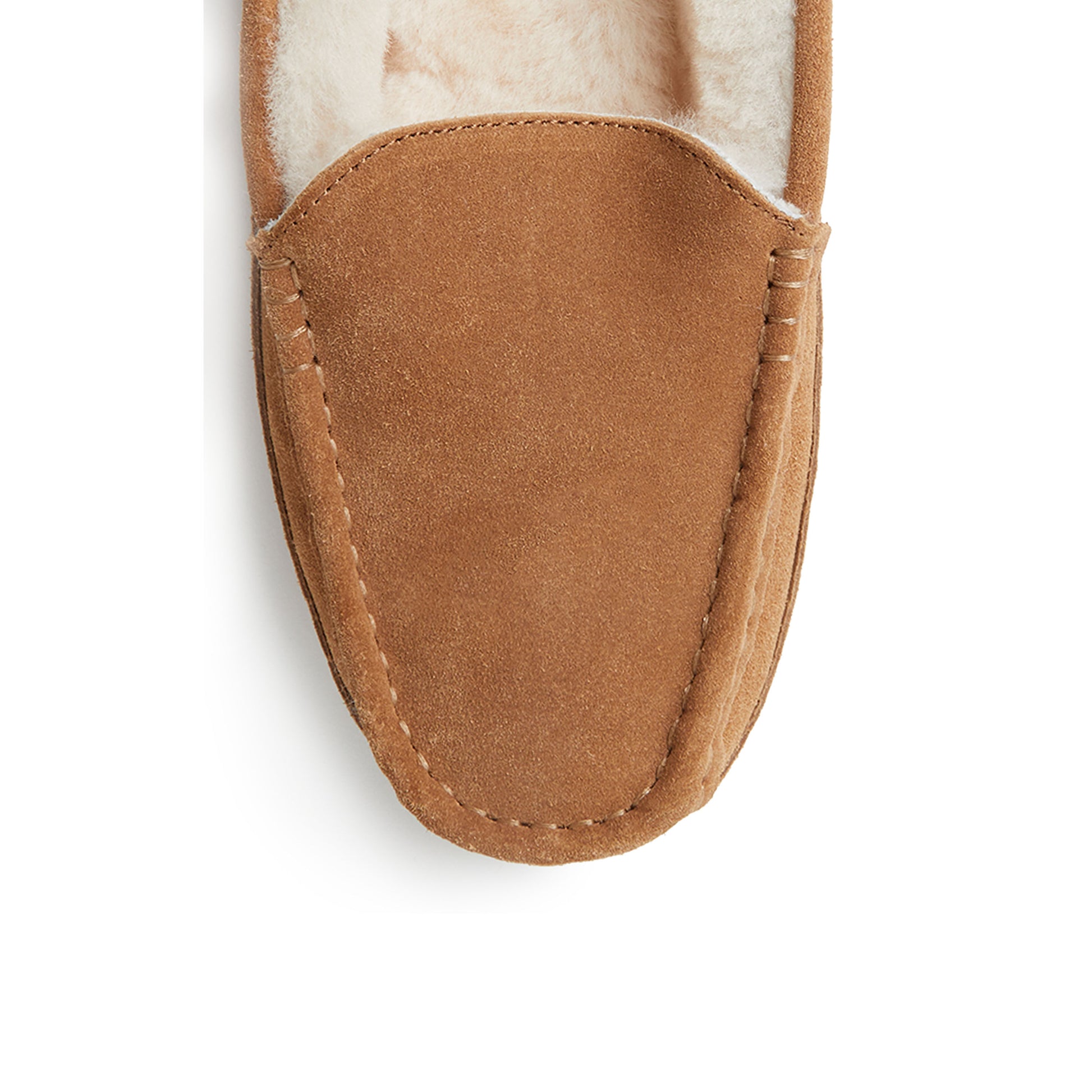 Men's Fireside by Dearfoams Melbourne Genuine Shearling Moccasin Slipper | Dearfoams