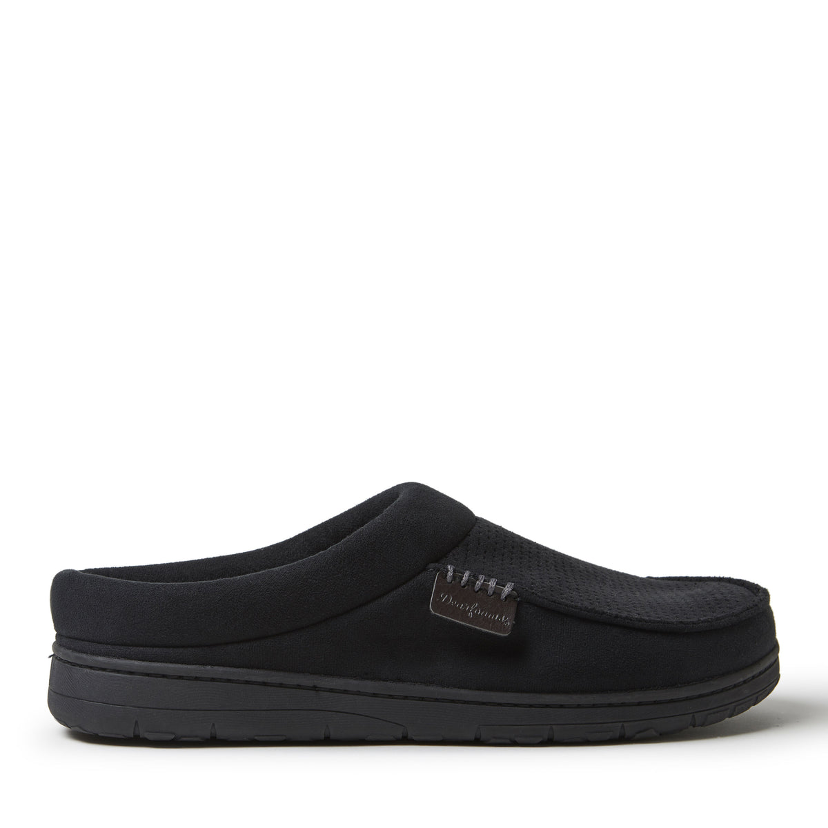 Men's Brendan Perforated Microsuede Moc Toe Clog | Dearfoams
