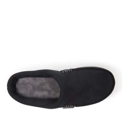 Men's Brendan Perforated Microsuede Moc Toe Clog | Dearfoams