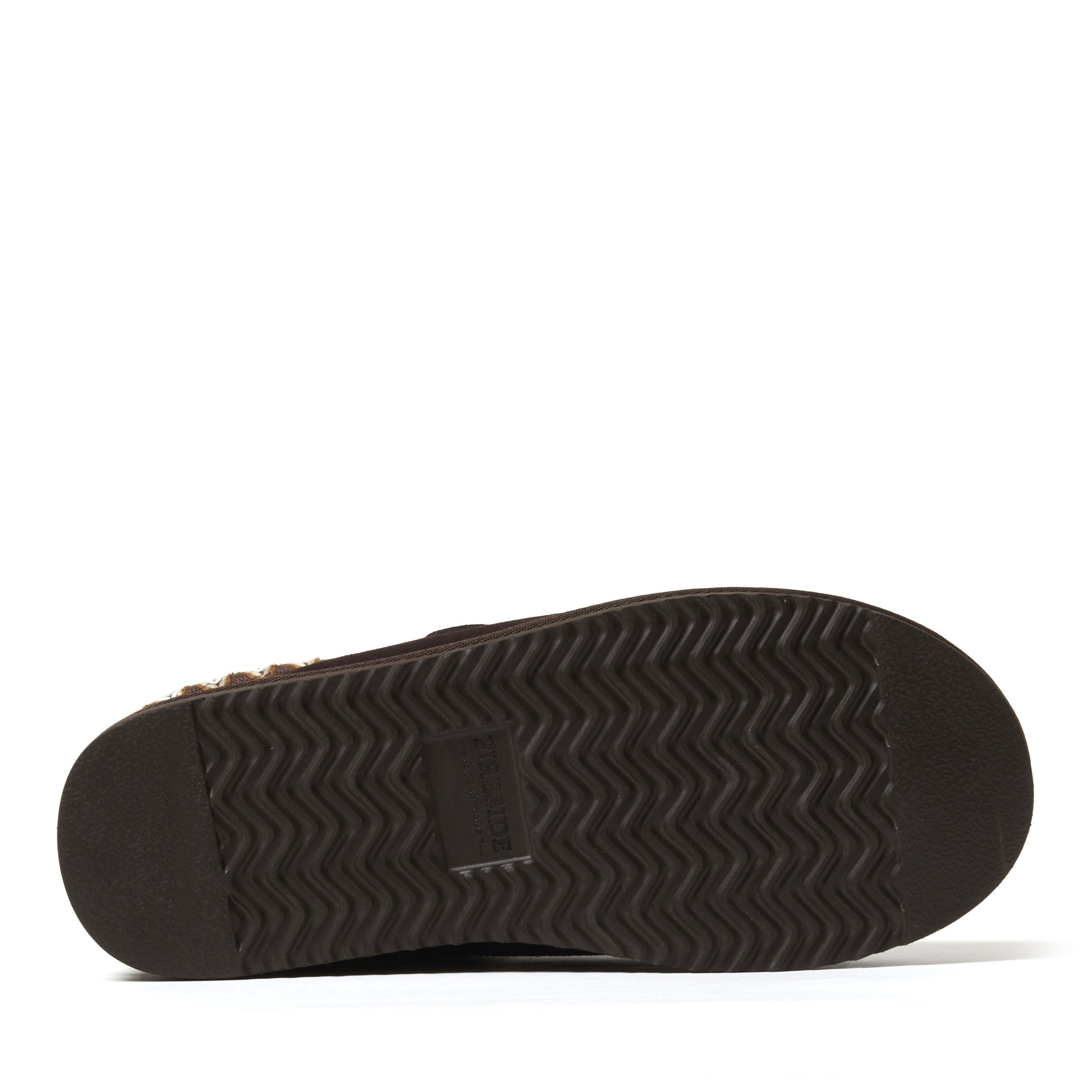 Men's Fireside by Dearfoams Grafton Genuine Shearling Clog With Taping - Water Resistant | Dearfoams