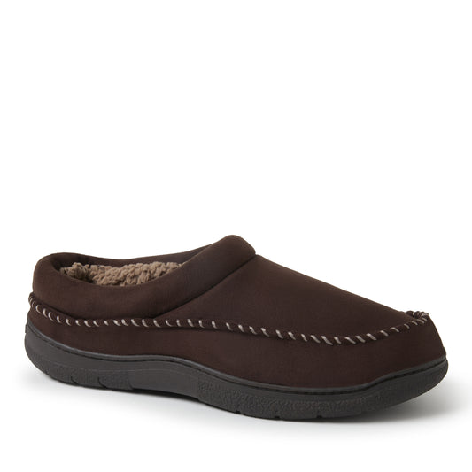 Men's Thompson Microsuede Moc Toe Clog | Dearfoams