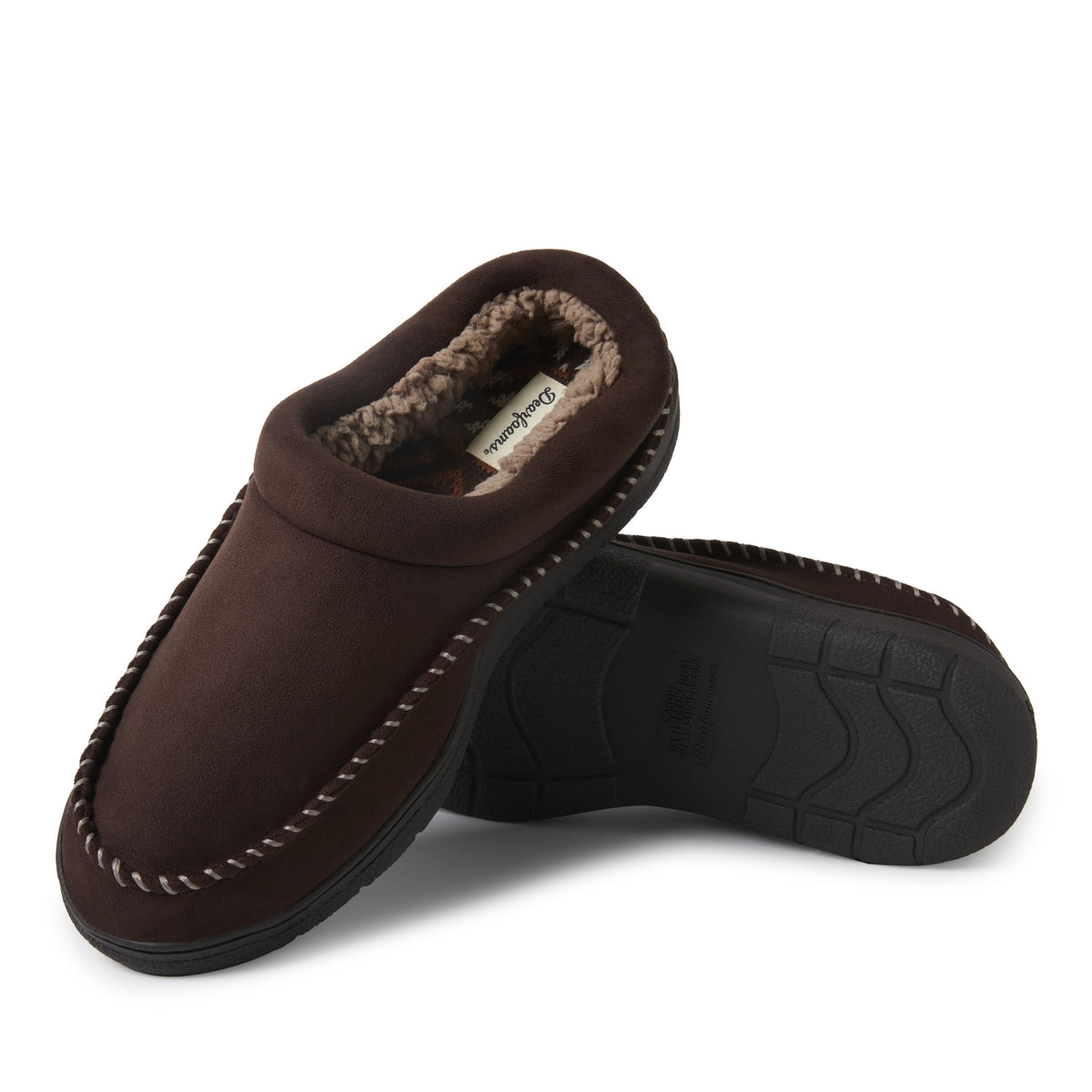 Men's Thompson Microsuede Moc Toe Clog | Dearfoams