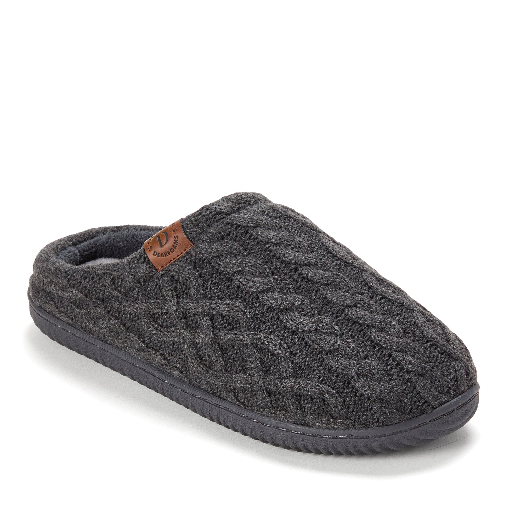 Men's Case Fisherman Knit Casual Clog | Dearfoams