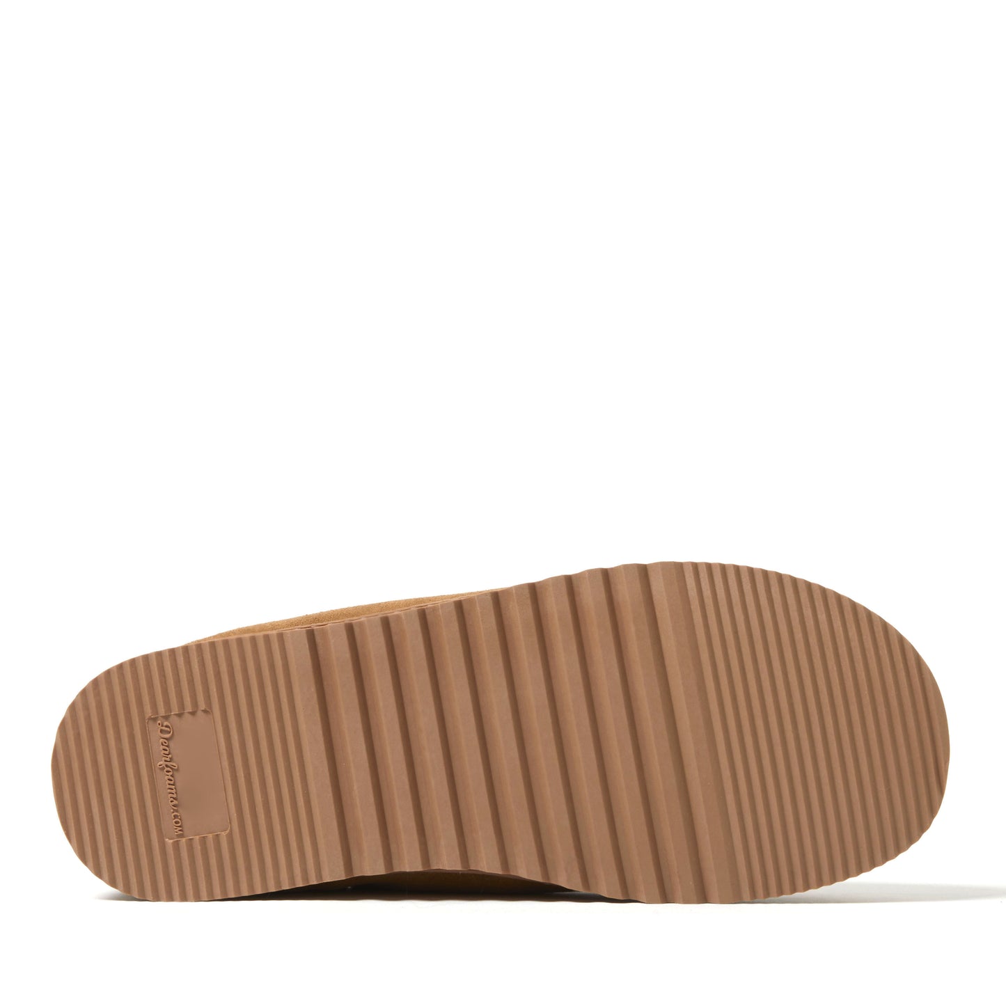 Men's Dean Genuine Suede Clog with Embroidery | Dearfoams