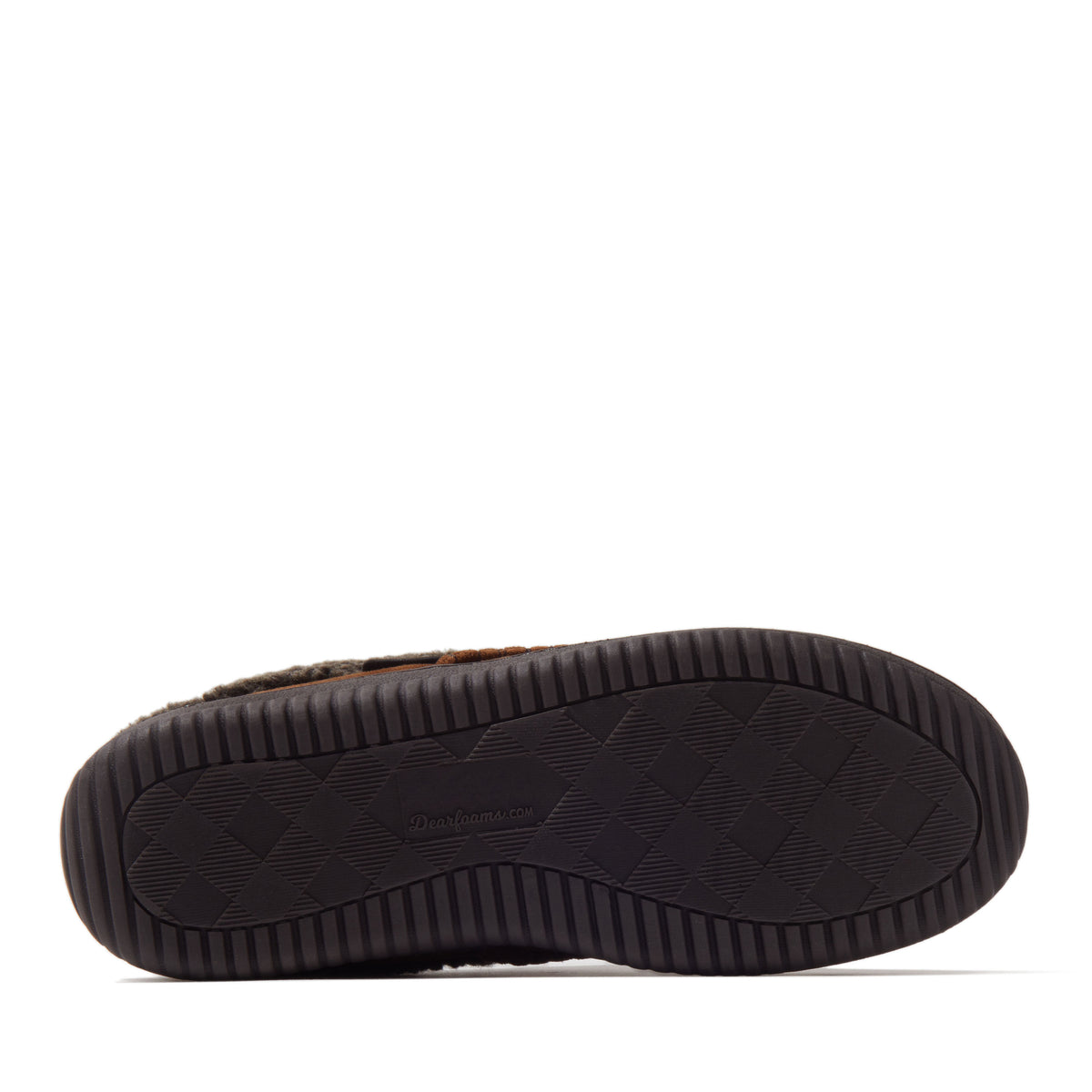 Men's Marshall Microsuede Moc Toe Clog With Berber Cuff | Dearfoams