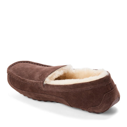 Men's Fireside by Dearfoams Melbourne Genuine Shearling Moccasin Slipper | Dearfoams