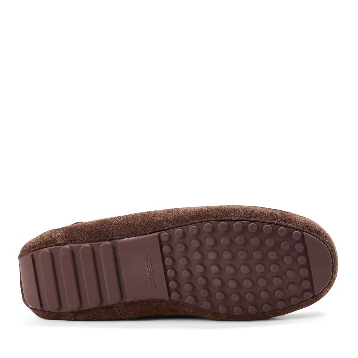 Men's Fireside by Dearfoams Melbourne Genuine Shearling Moccasin Slipper | Dearfoams