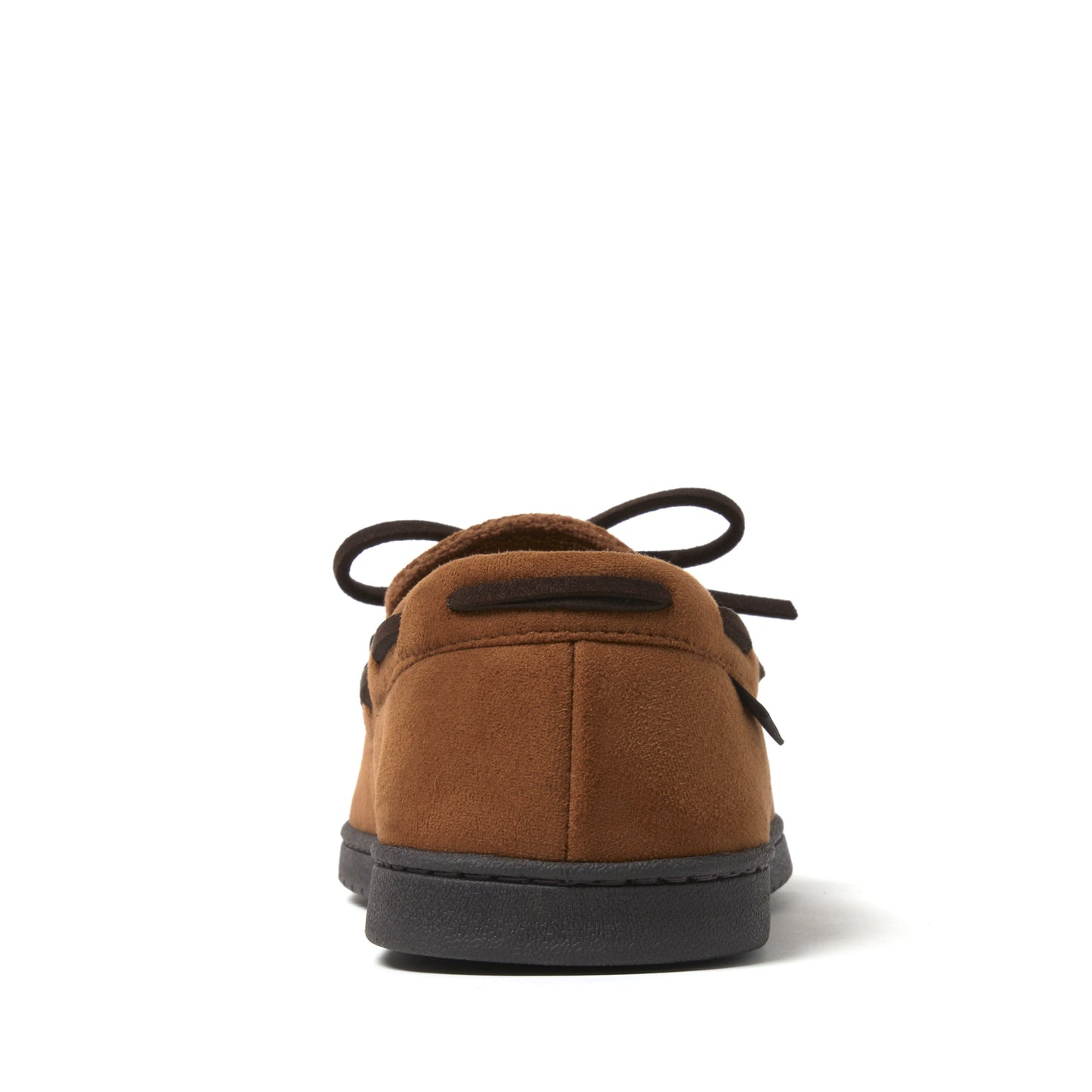 Men's Toby Microsuede Moccasin with Tie and Whipstitch | Dearfoams