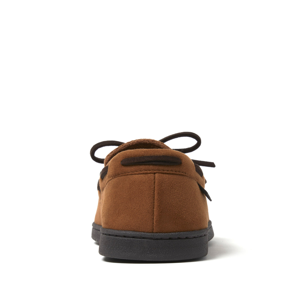 Men's Toby Microsuede Moccasin with Tie and Whipstitch | Dearfoams