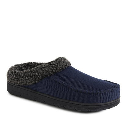 Men's Brendan Twill Whipstitch Clog | Dearfoams