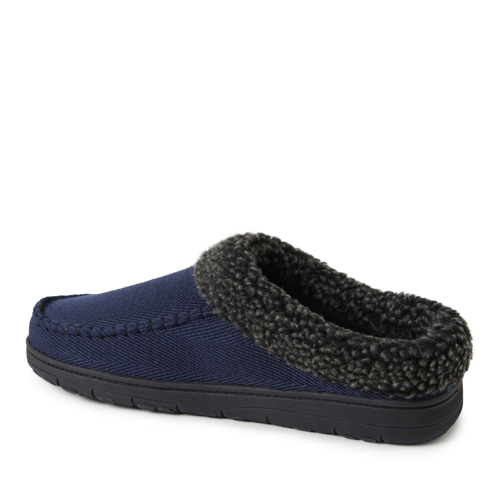 Men's Brendan Twill Whipstitch Clog | Dearfoams