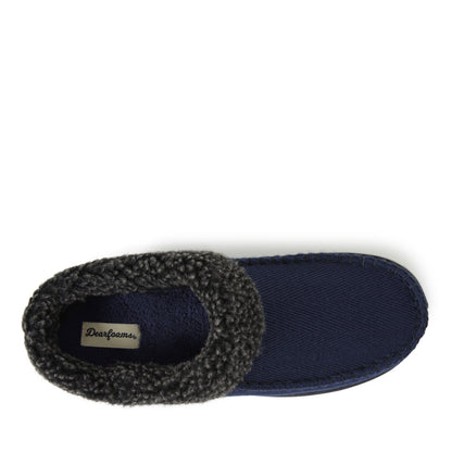 Men's Brendan Twill Whipstitch Clog | Dearfoams