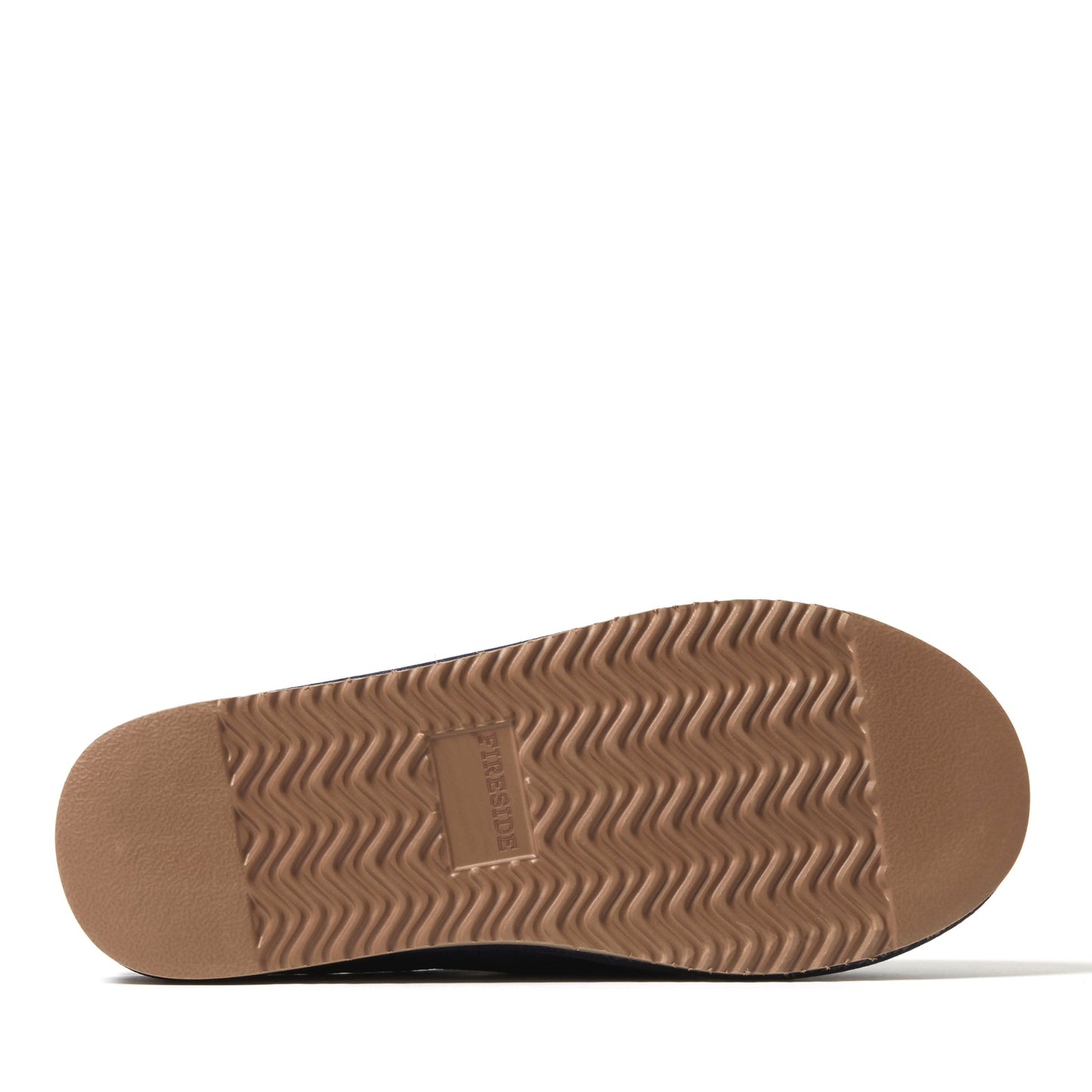 Men's Fireside by Dearfoams Grafton Genuine Shearling Clog Slipper with Woven Accent | Dearfoams
