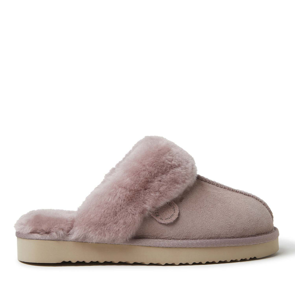 Women's Fireside by Dearfoams Sydney Genuine Shearling Scuff Slipper | Dearfoams