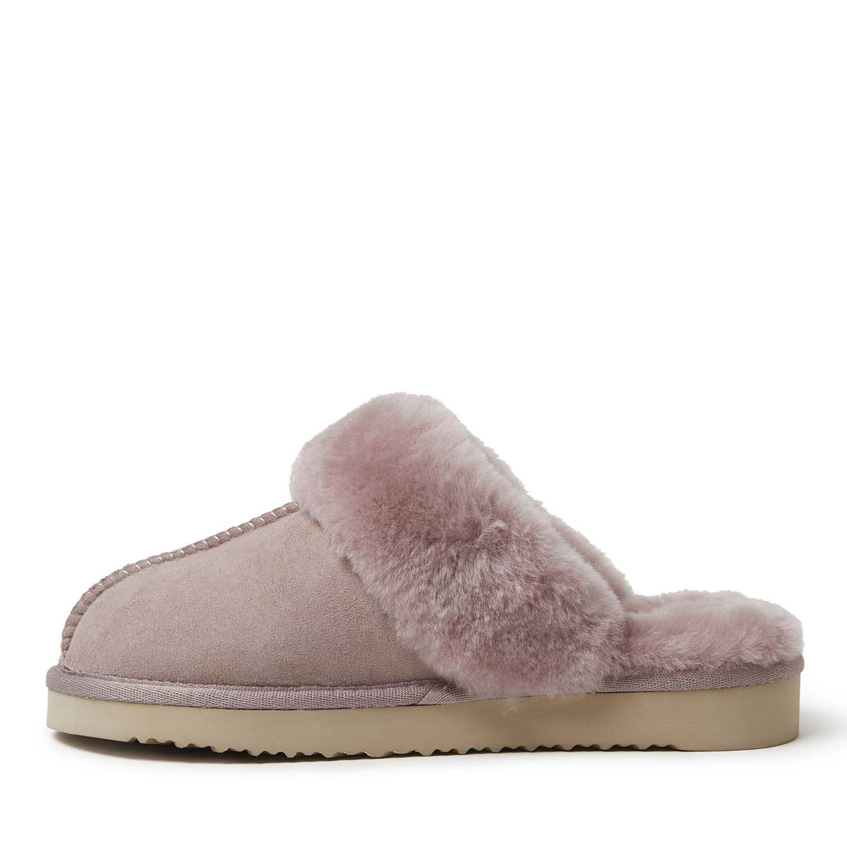Women's Fireside by Dearfoams Sydney Genuine Shearling Scuff Slipper | Dearfoams