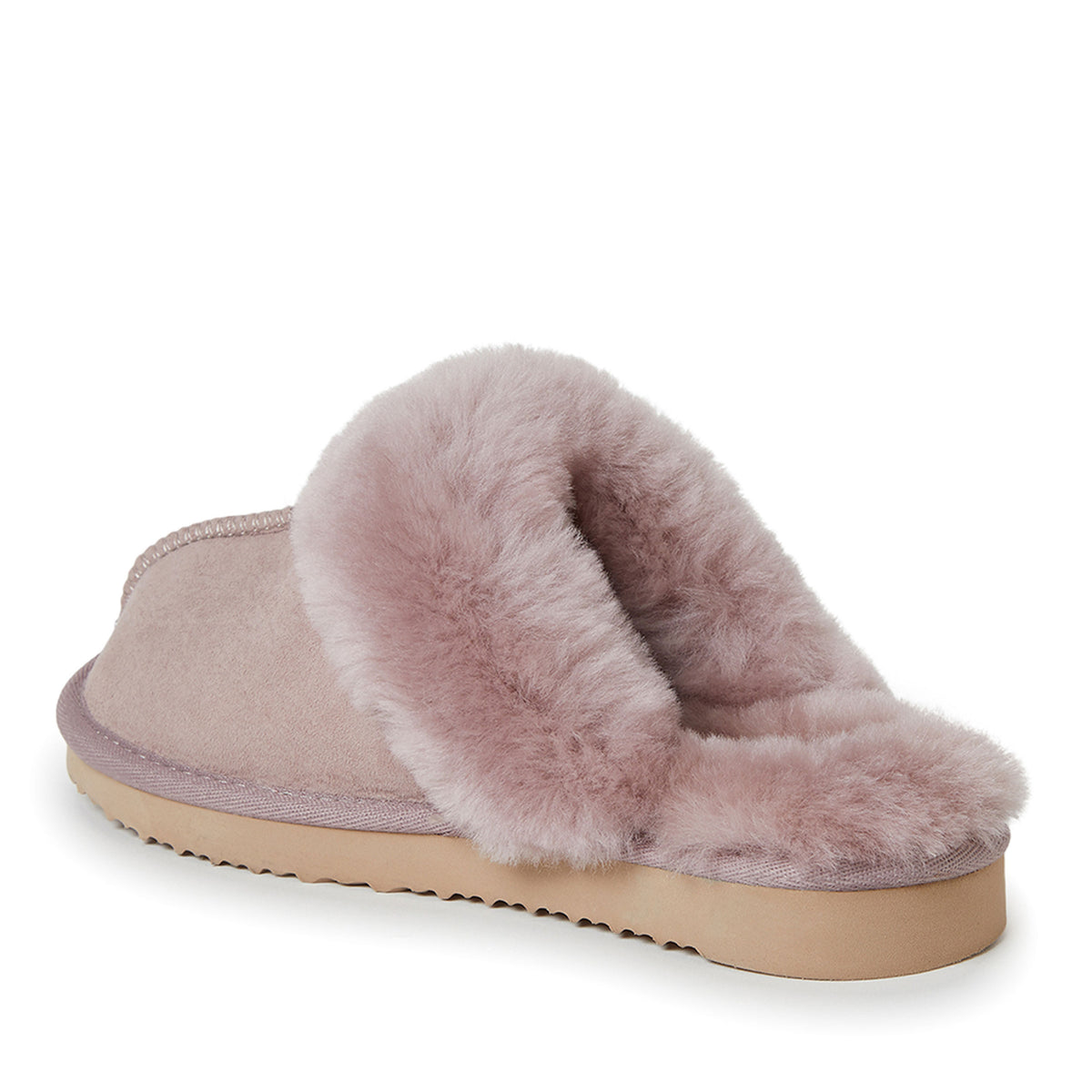 Women's Fireside by Dearfoams Sydney Genuine Shearling Scuff Slipper | Dearfoams