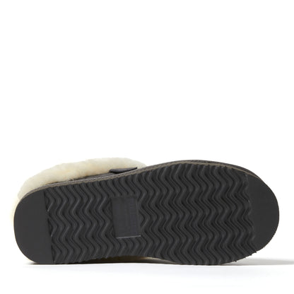 Women's Fireside by Dearfoams Adelaide Genuine Shearling Clog Slipper - Water Resistant | Dearfoams