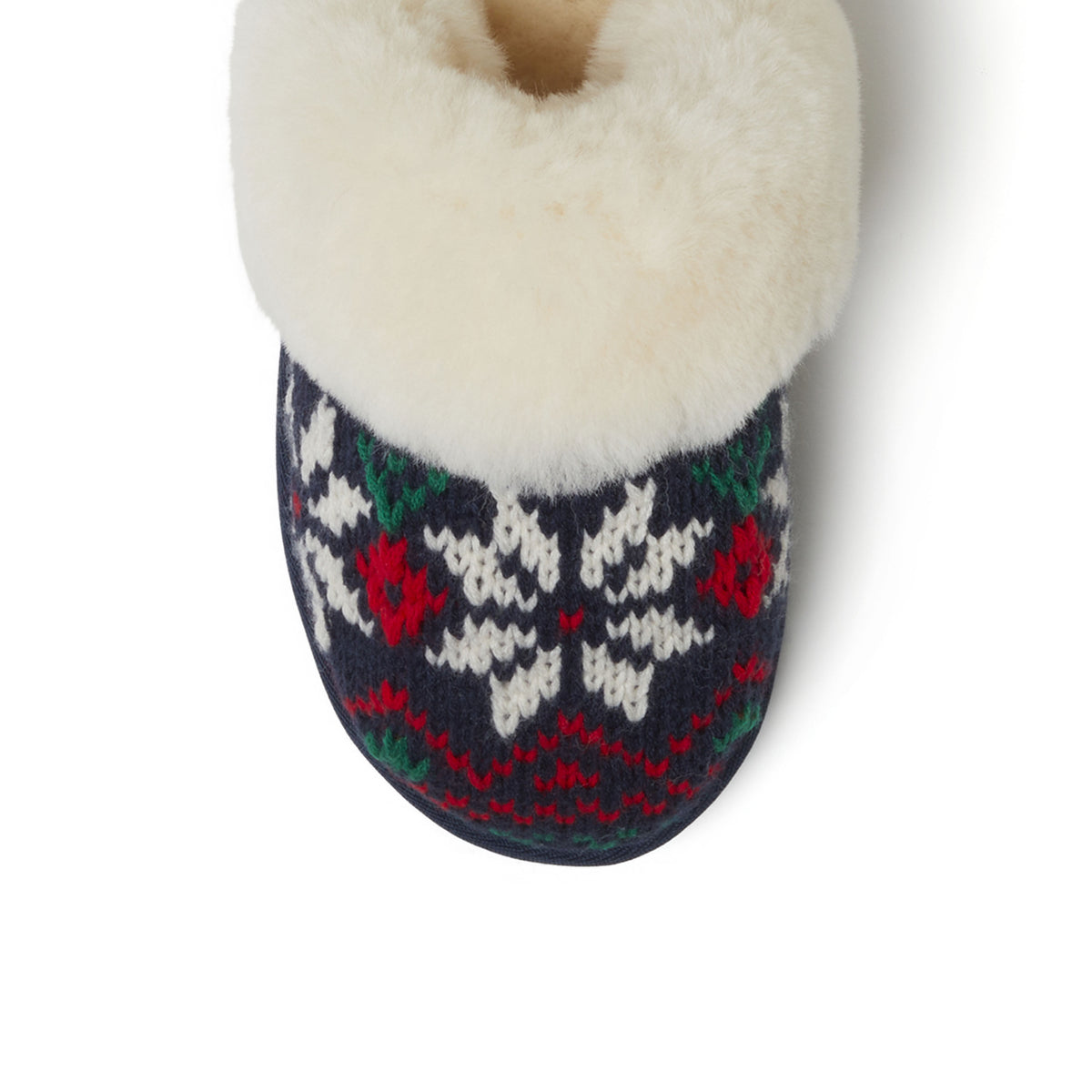 Women's Fireside by Dearfoams Sydney Holiday Fairisle Scuff | Dearfoams