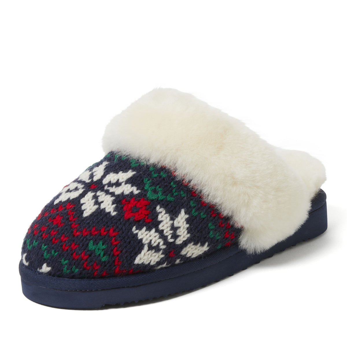 Women's Fireside by Dearfoams Sydney Holiday Fairisle Scuff | Dearfoams